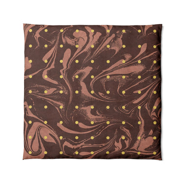 Acid Burn Clay & Yellow in Full/Queen (88" x 88") Size