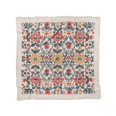 Corriana Navy & Red in Full/Queen (88" x 88") Size
