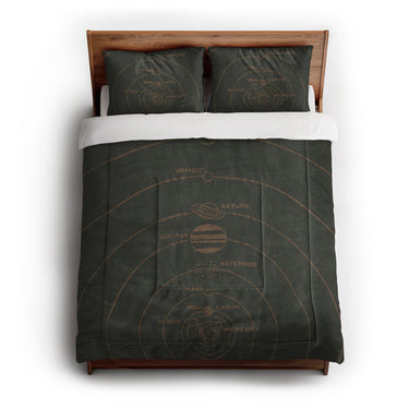 Solar System Forest & Rust in Full/Queen (88" x 88") Size