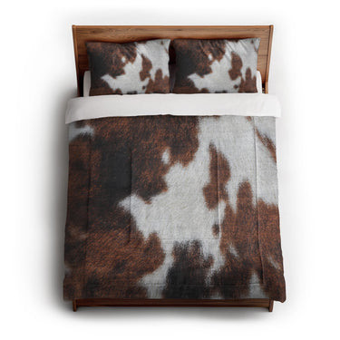 Cowhide Print in Full/Queen (88" x 88") Size