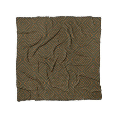 Terlingua Olive & Terracotta in Full/Queen (88" x 88") Size