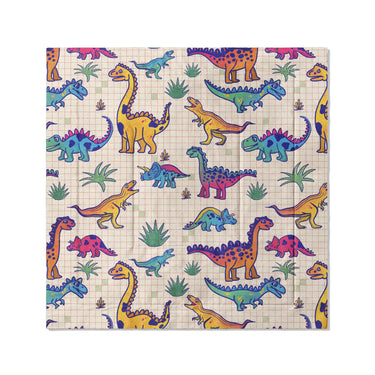 Doodle Dinos in Full/Queen (88" x 88") Size