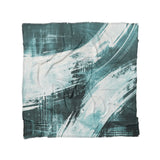 Emil Deep Teal in Full/Queen (88" x 88") Size