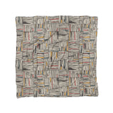 Atticus Multicolor Crosshatch in Full/Queen (88" x 88") Size