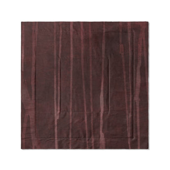 Felix Bleach Dye Burgandy in Full/Queen (88" x 88") Size