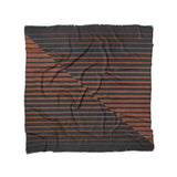 Euclid Black & Rust in Full/Queen (88" x 88") Size