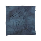 Andromeda Watercolor Navy in Full/Queen (88" x 88") Size