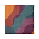 Soraya Multicolor Midtone in Full/Queen (88" x 88") Size