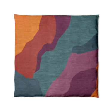 Soraya Multicolor Midtone in Full/Queen (88" x 88") Size