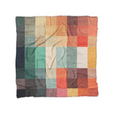 Polyphony Multicolor Earthtone in Full/Queen (88" x 88") Size