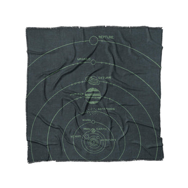 Solar System Navy & Mint in Full/Queen (88" x 88") Size