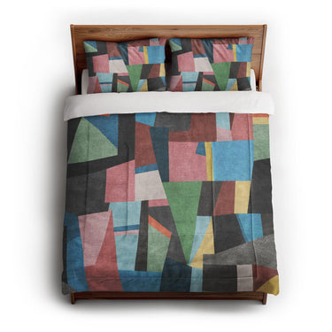 Baxter Blue Multicolor in Full/Queen (88" x 88") Size