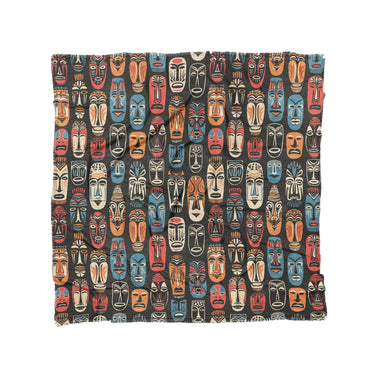 Tribal Masks in Full/Queen (88" x 88") Size