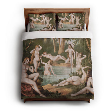 Female Bathers in Full/Queen (88" x 88") Size