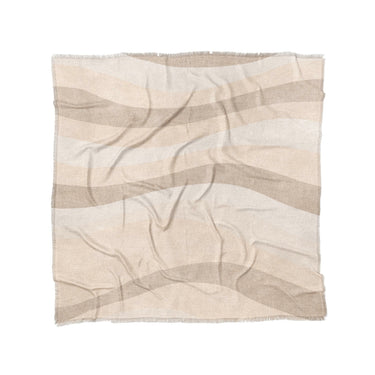 Sinuous Ivory Monochrome in Full/Queen (88" x 88") Size