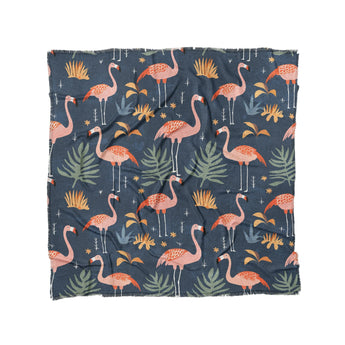 Flamingo Paradise in Full/Queen (88" x 88") Size