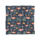 Flamingo Paradise in Full/Queen (88" x 88") Size