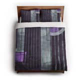 Gordian Dark Purple in Full/Queen (88" x 88") Size