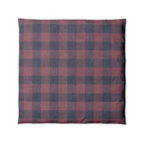 Buffalo Plaid Maroon & Navy in Full/Queen (88" x 88") Size