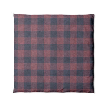 Buffalo Plaid Maroon & Navy in Full/Queen (88" x 88") Size