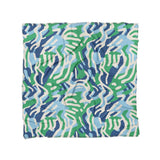 Leonardo Blue Green in Full/Queen (88" x 88") Size