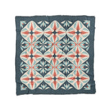 Elliot Blue & Orange in Full/Queen (88" x 88") Size