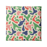 Cosimo Blue Green Red in Full/Queen (88" x 88") Size