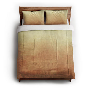 Kieran Watercolor Goldenrod Ombre Comforter