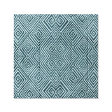 Hoffman Teal in Full/Queen (88" x 88") Size