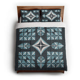Remy Navy Blue in Full/Queen (88" x 88") Size