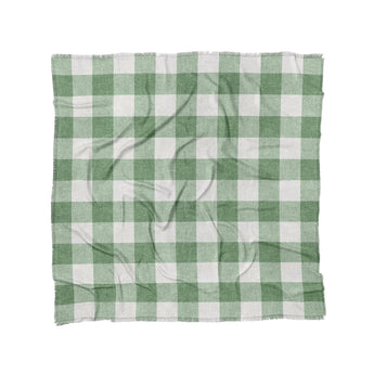Buffalo Plaid Kelly Green in Full/Queen (88" x 88") Size