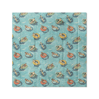 Lazy River in Full/Queen (88" x 88") Size