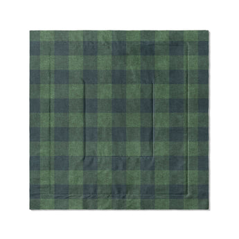 Buffalo Plaid Green Navy in Full/Queen (88" x 88") Size