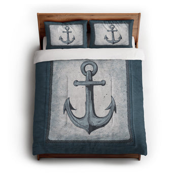 Coastal Anchor in Full/Queen (88" x 88") Size