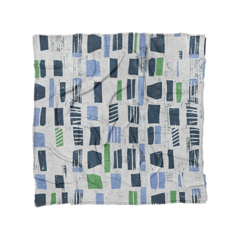 Milo Blue & Green in Full/Queen (88" x 88") Size