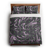 Acid Burn Purple & Green in Full/Queen (88" x 88") Size