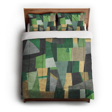 Baxter Green & Yellow in Full/Queen (88" x 88") Size