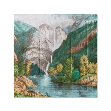 Yosemite Falls in Full/Queen (88" x 88") Size