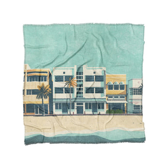 Art Deco Beach in Full/Queen (88" x 88") Size