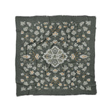 Fenwick Green & Orange in Full/Queen (88" x 88") Size