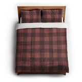 Buffalo Plaid Deep Red in Full/Queen (88" x 88") Size