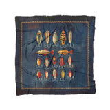 Fishing Lures in Full/Queen (88" x 88") Size