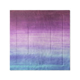 Imogen Watercolor Blue & Purple Ombre in Full/Queen (88" x 88") Size