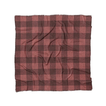 Buffalo Plaid Deep Red in Full/Queen (88" x 88") Size