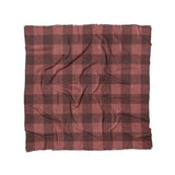 Buffalo Plaid Deep Red in Full/Queen (88" x 88") Size