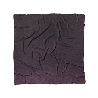 Keanu Watercolor Deep Purple Ombre in Full/Queen (88" x 88") Size