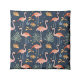 Flamingo Paradise in Full/Queen (88" x 88") Size