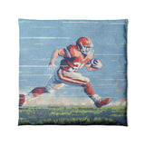 8 Bit Running Back in Full/Queen (88" x 88") Size