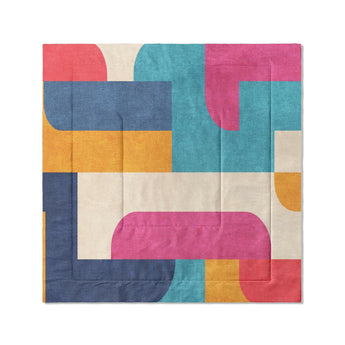 Bruno Multicolor in Full/Queen (88" x 88") Size