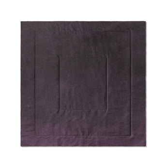 Keanu Watercolor Deep Purple Ombre in Full/Queen (88" x 88") Size